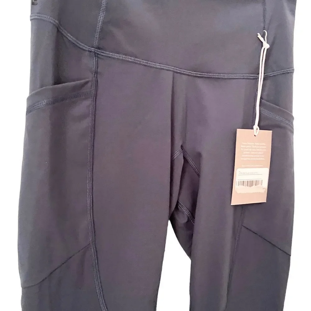 NWT Everlane The Perform Pocket Legging in Navy Size Small